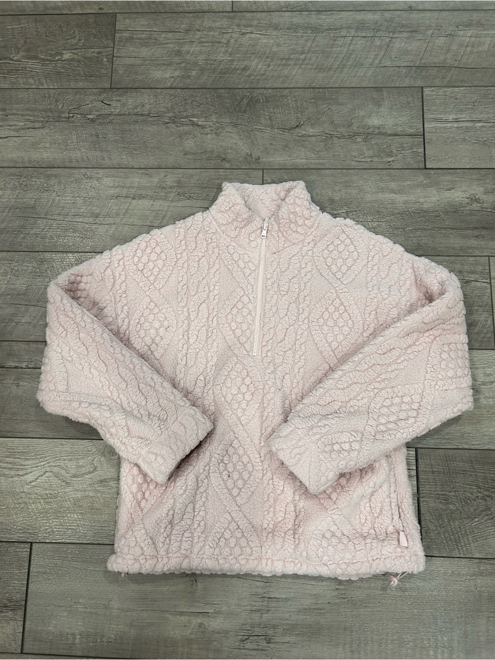 Gilly Hicks Baby Pink Fleece Zip